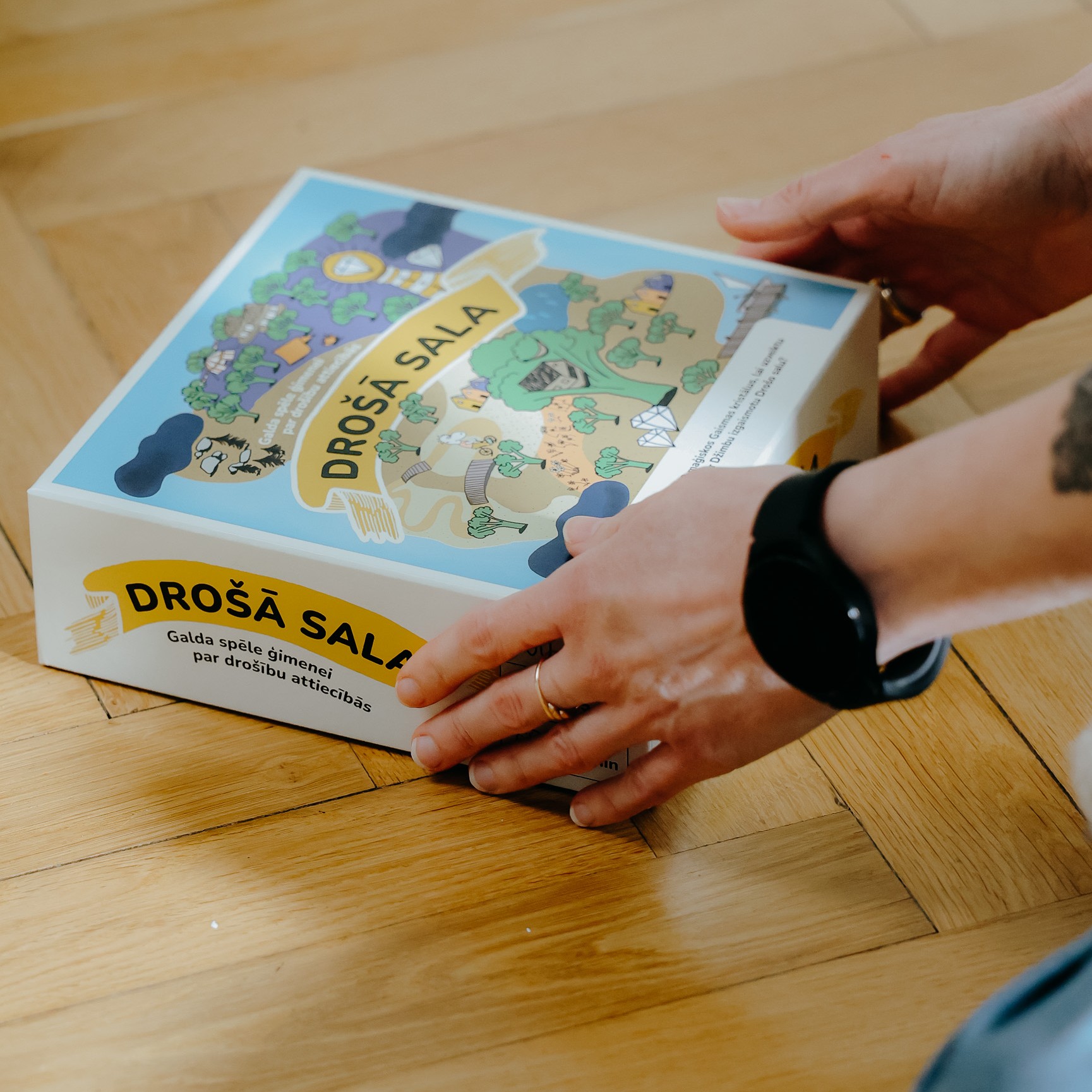 Galda spēle. Drošā sala - Image 3