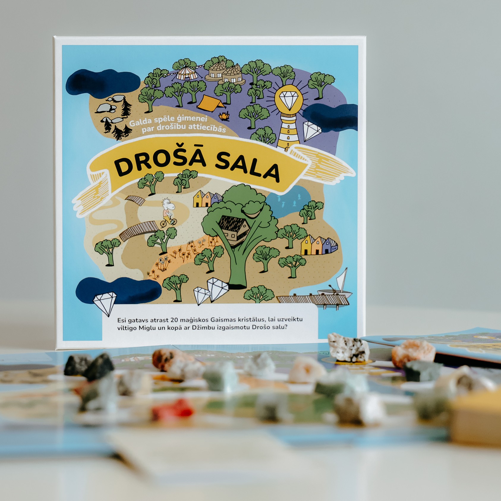Galda spēle. Drošā sala
