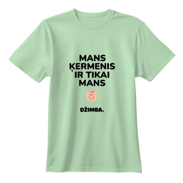 T-krekls Mans ķermenis, zaļš